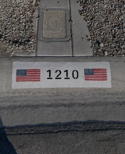 House Curb Number Paintng