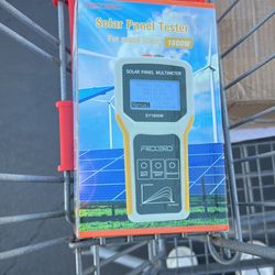 solar panel multimeter 