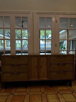 Vintage American of Martinsville MCM Dresser + Tall Chest Set