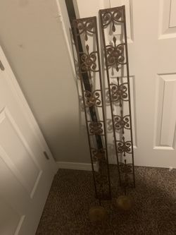 Metal candle holders $20