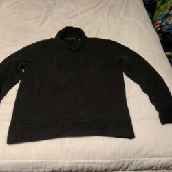 Mens Seanjohn Shawl Outlet Collar Sweater Size 3XL 