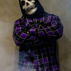 Men’s Dixxon “The Misfits Earth A.D.” Flannel Shirt XL