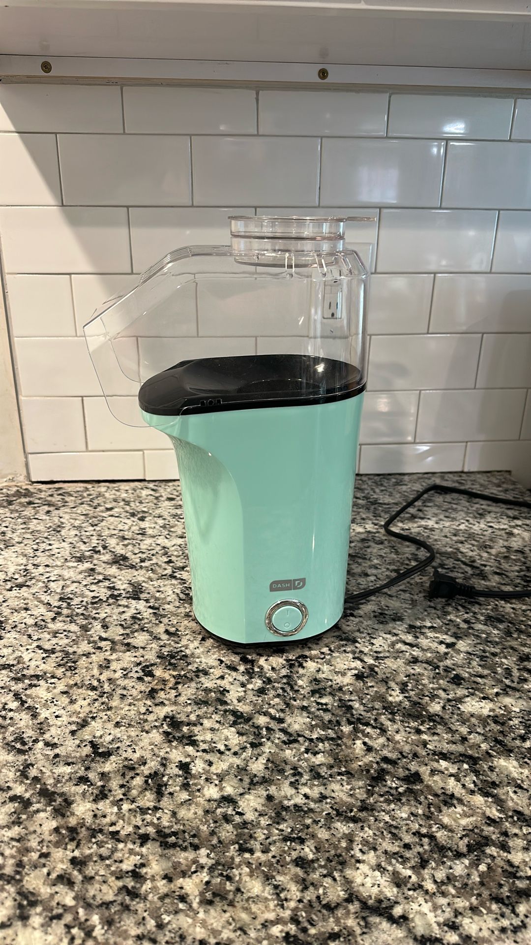 Dash Hot Air Popcorn Popper – Aqua