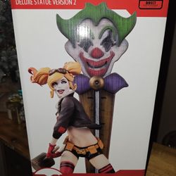 HARLEY QUINN DC Direct DC Comics Bombshells 13.5-Inch Limited 5004 DLX Statue