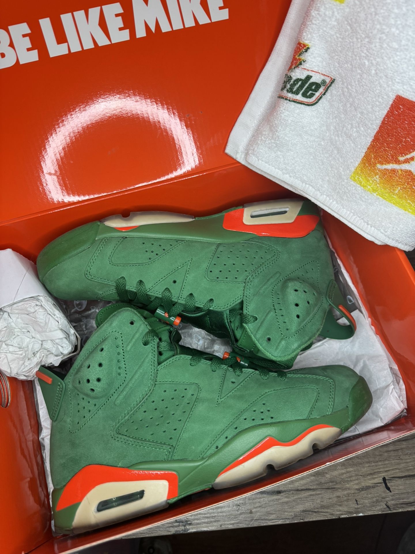 Jordan 6 Gatorade Size 8