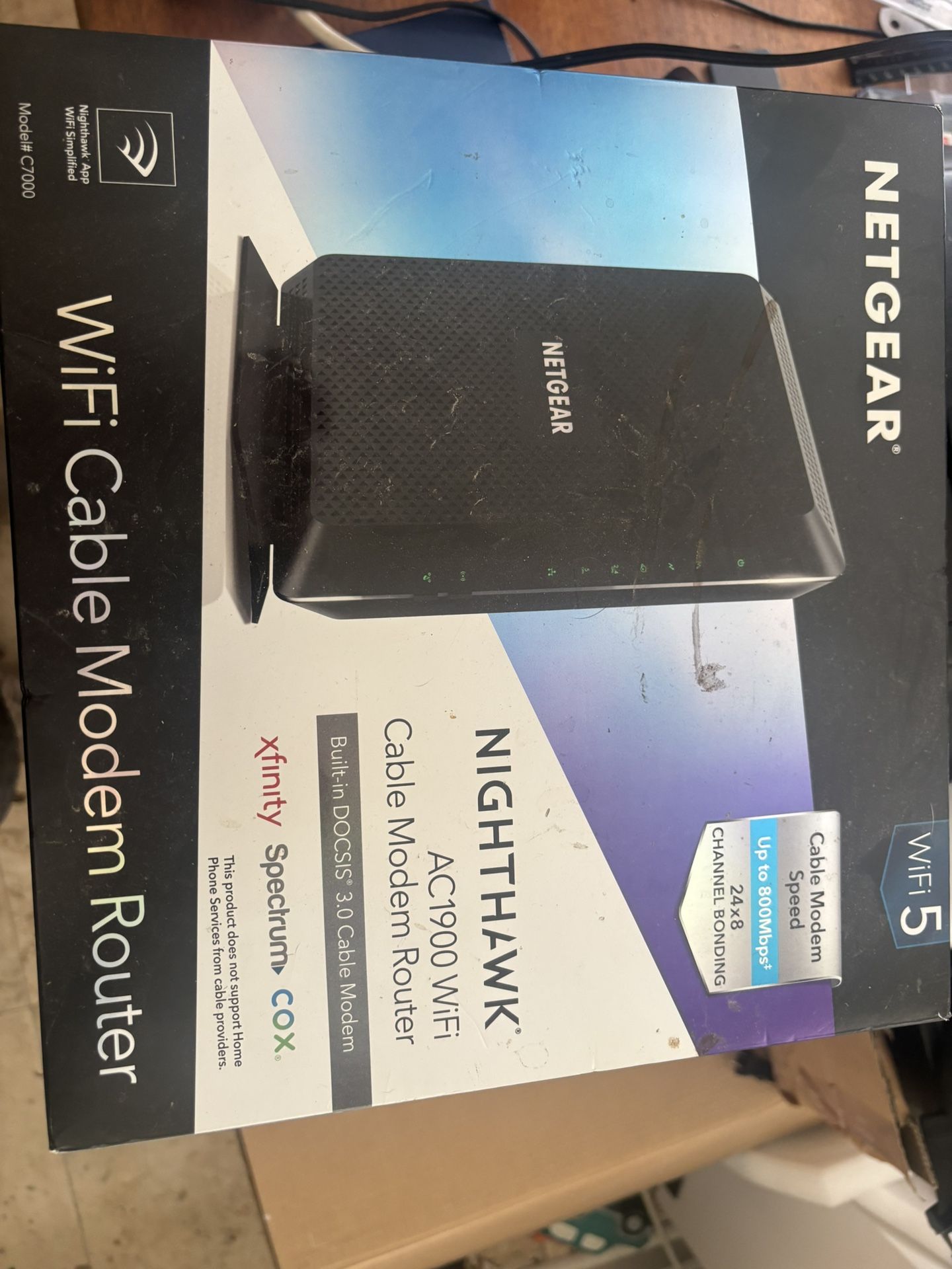 Netgear Nighthawk WIFI/Cable modem Router