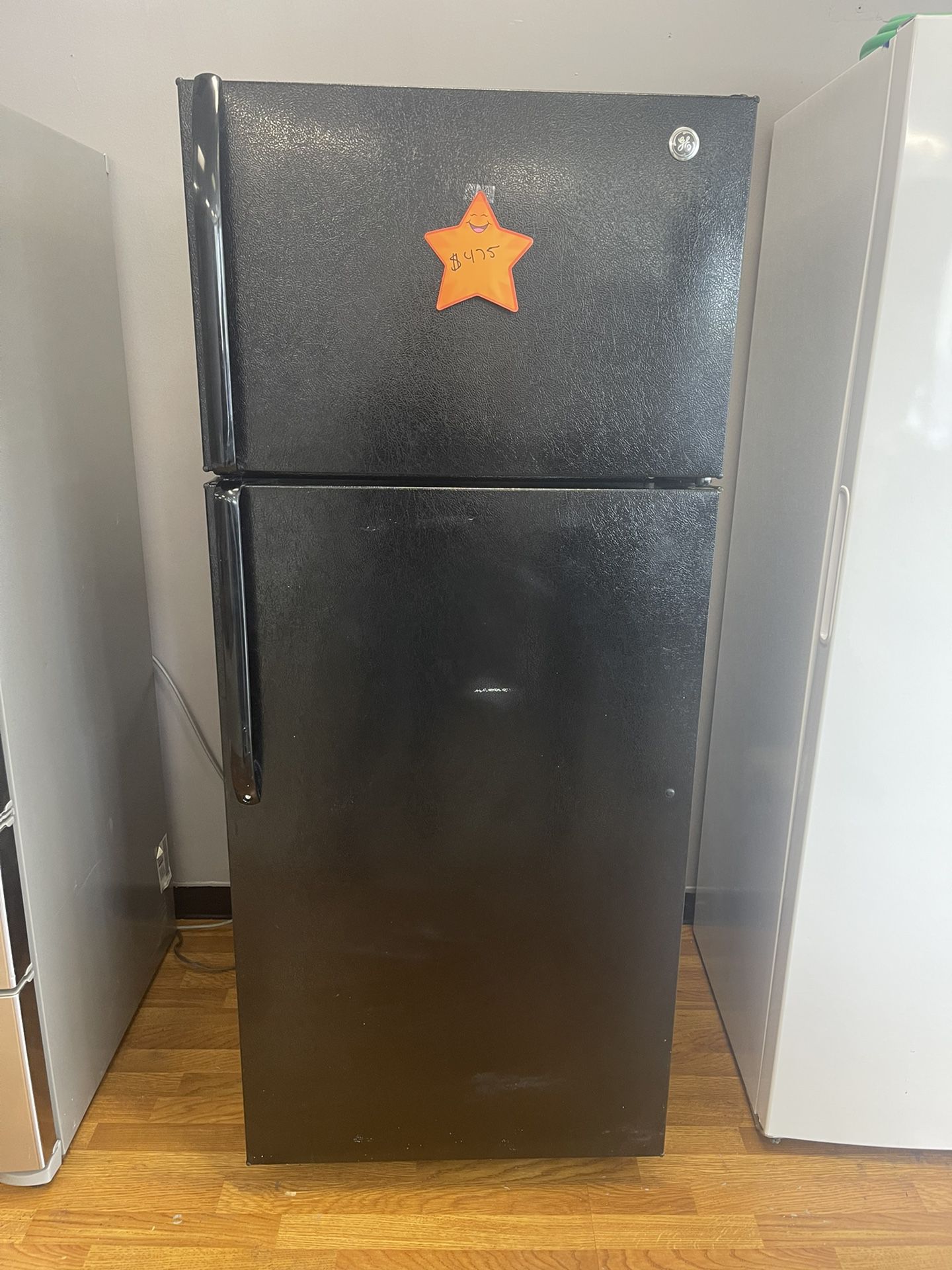 GE Traditional Black Refrigerator  