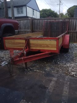 Utility Trailer 6x14 