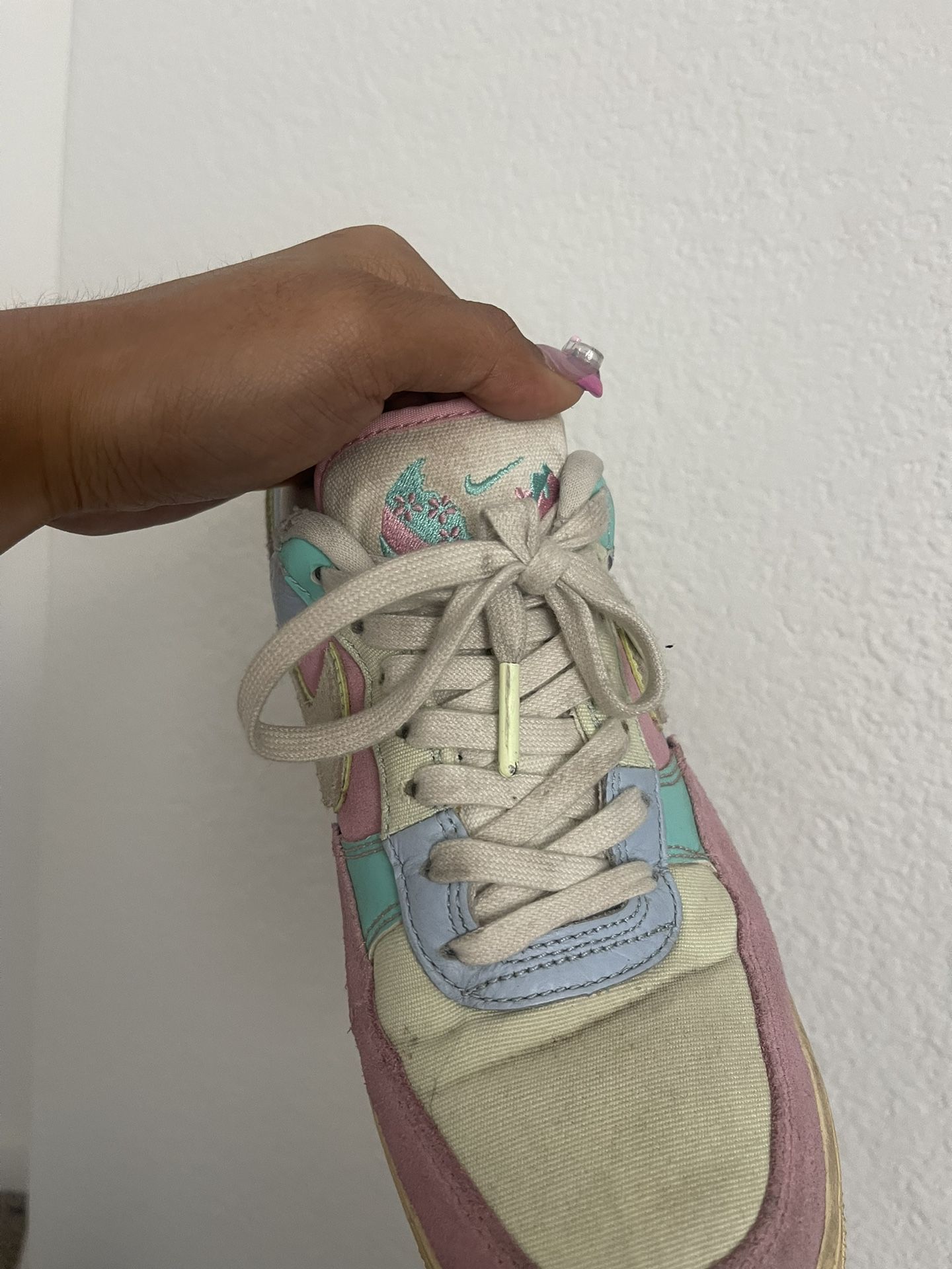 2018 Easter Egg Air Force Lows Size 7W