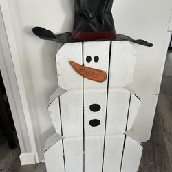 Rustic Snowman