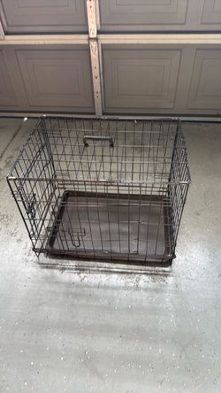 Folding Wire Dog Crate with Tray