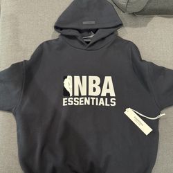 Fear of God Essentials NBA Black/Gray Limited Edition Hoodie – Just Dropped 🔥