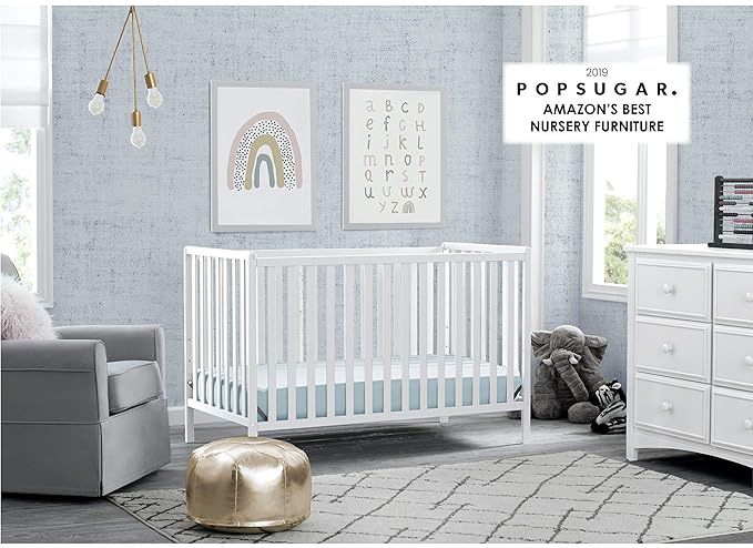 NEW Baby Crib - White  Retails For $137