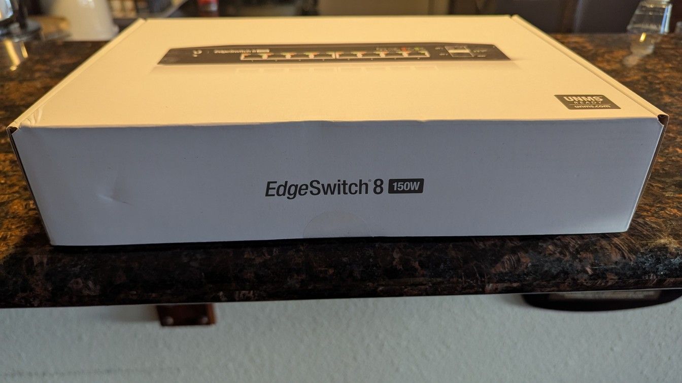 Ubiquiti EdgeSwitch 8 150W – Brand New Sealed – $200