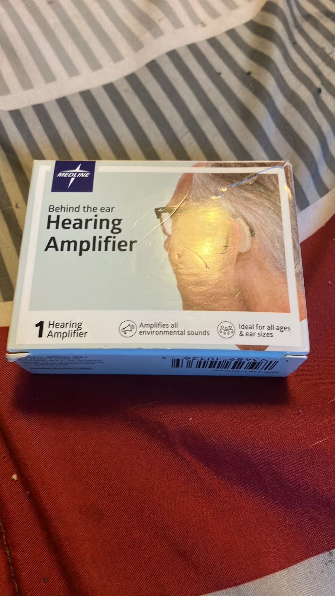 Medline Behind The Ear Hearing Amplifier