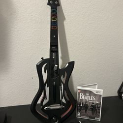 Guitar Hero Warriors of Rock Guitar Bundle Nintendo Wii 