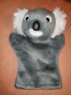KOALA bear hand puppet
