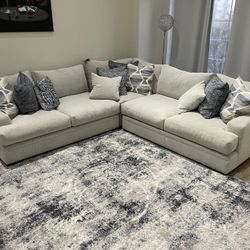 Couch L Shape Cindy Crawford Home Addition