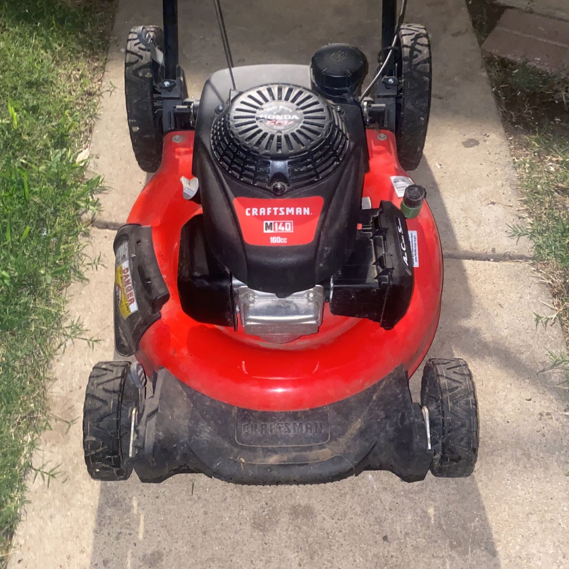Craftsman M140 Honda Powered Mower 160cc for Sale in San Antonio, TX