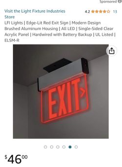 Exit Sign