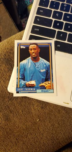 Gary thurman baseball card