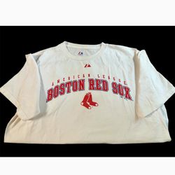 Red Sox Red & White T-Shirt X-Large