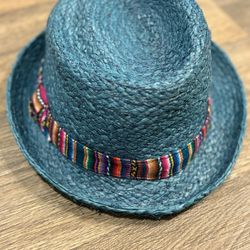 Gypsy And Lolo Turquoise Boho Hat 