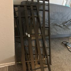 Dark Wooden Futon Frame 