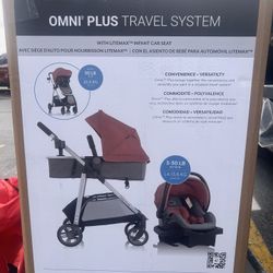 NEW- Evenflo Omni Plus Stroller And Car Seat 