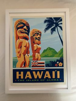 Framed Poster Hawaii