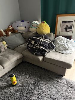 Gray Sectional Sofa