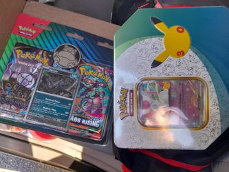 Pokemoc 30th celebration tin/Cr-pb blister pack