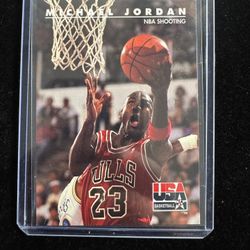 1992 SkyBox Michael Jordan #44 – NBA Shooting Card
