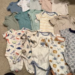 Onesies X15 3month; 3-6month 