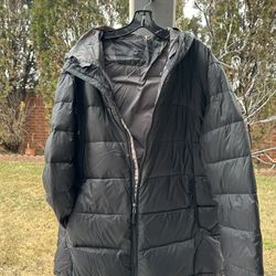 Men’s Black Down Calvin Klein Jacket. New.