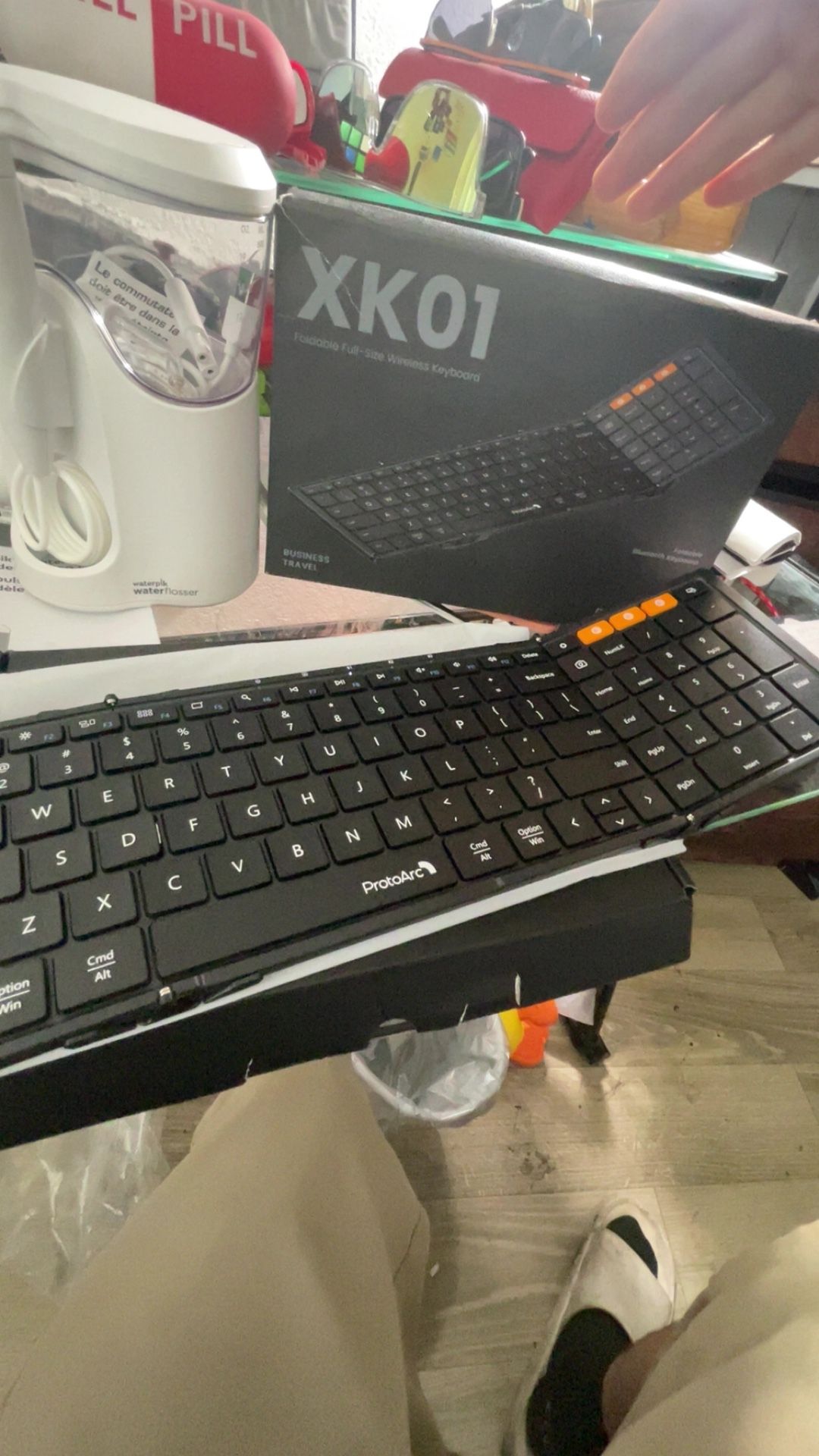 XK01 ProtoArc Foldable Bluetooth Keyboard