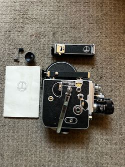 Bolex H16 16mm Film camera x3 lenses