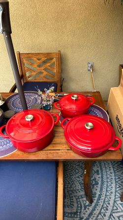 Tramonttina Enameled Cast-iron cookware set