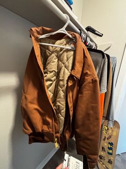Carhartt Brown Duck Active Jacket