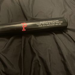 PawSox 2019 50th anniversary collectable bat. in mint condition.