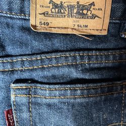 Levi’s Boys 7 slim; EXCELLENT CONDITION!