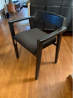 Six dining chairs