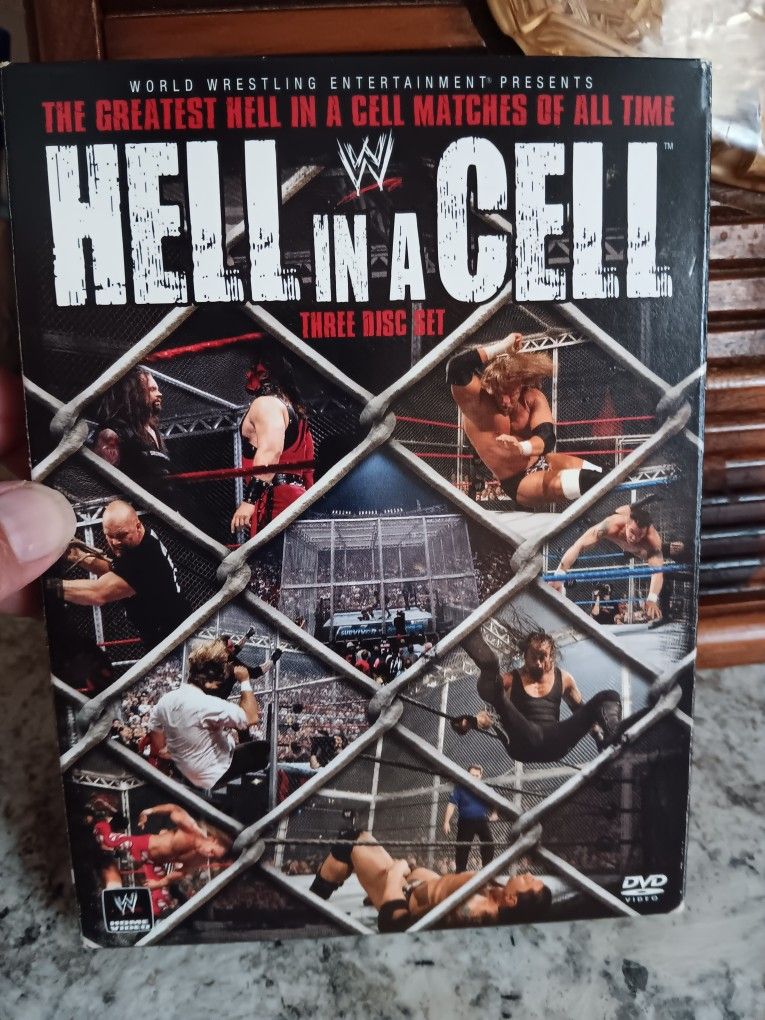 Wwe Hell In A Cell Dvds Set Of 3