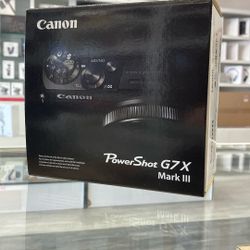 Canon PowerShot G7X Mark III