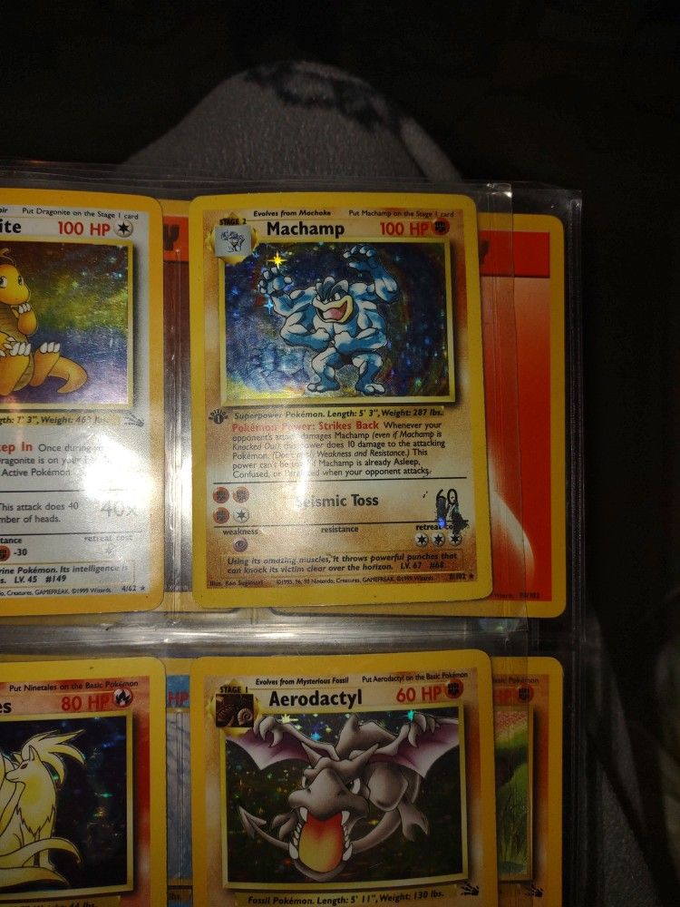 Machamp Hologram 8/102 Pokemon Card