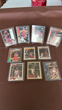 Michael Jordan 10 Card Lot