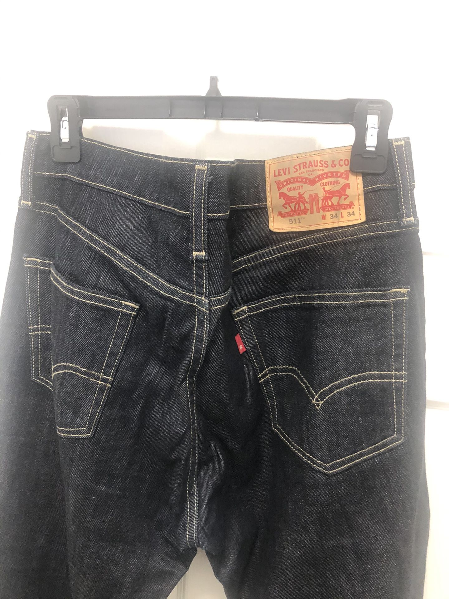 Levis 511 slim fit size 34x34