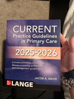 Current Practice Guidelines in Primary Care