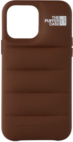 The Puffer Case Brown for iPhone 13 Pro Max