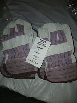 Uline Leather Palm with Safety Cuff